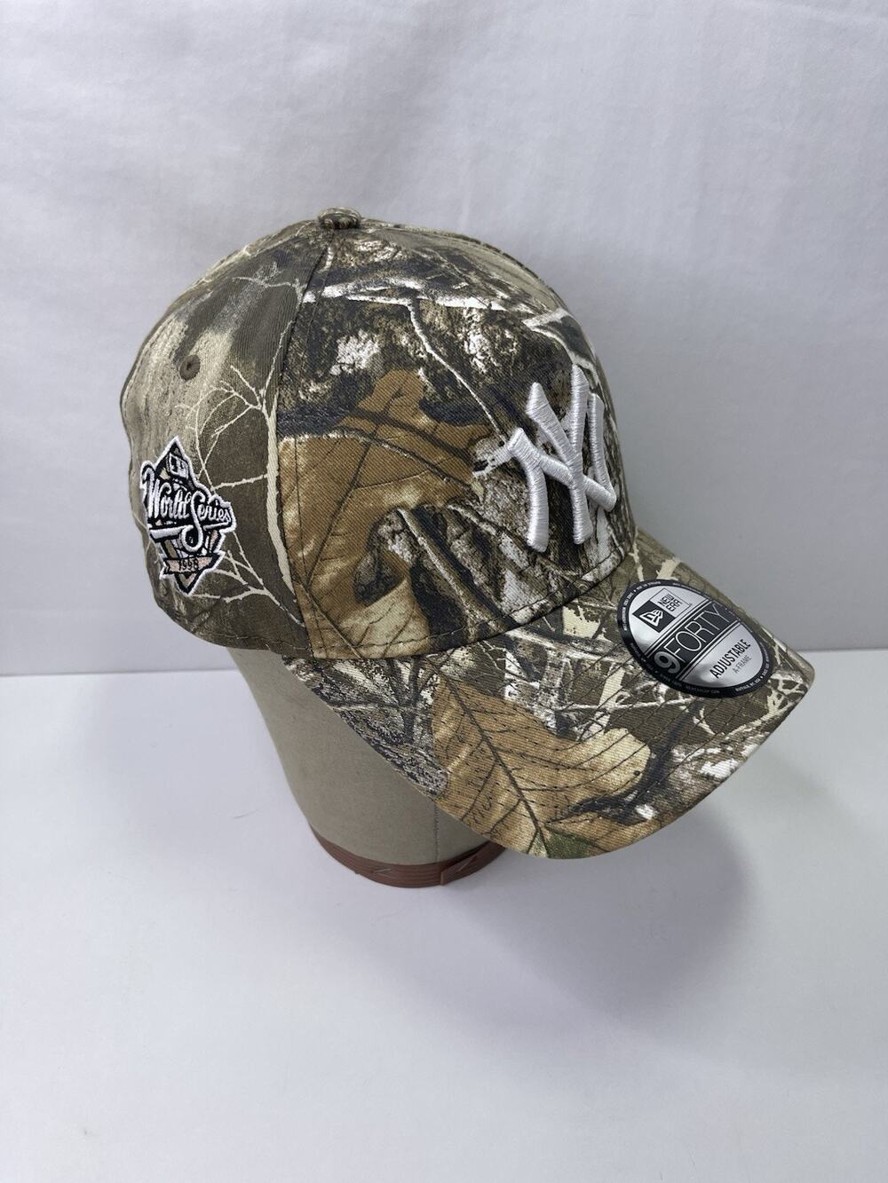 New Era NY Yankees 1998 World Series Realtree Camo 9FORTY Snapback Hat